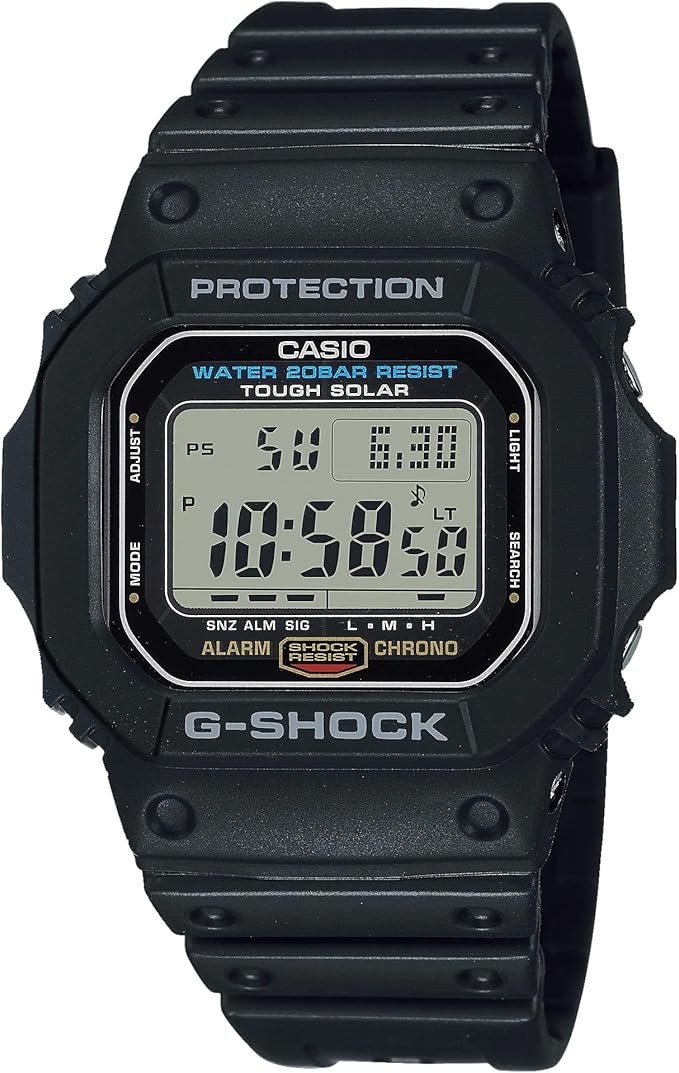 CASIO G-SHOCK G-5600UE-1JF Black Solar Men’s Watch New in Box japan