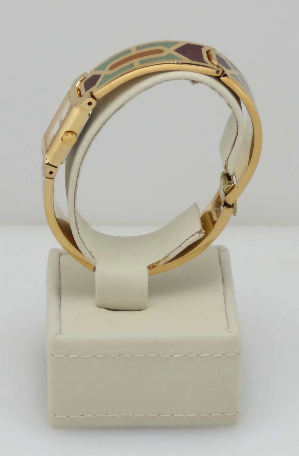 YEMA Paris YM 300 Women’s 3-3/4 Ligne Quartz Bangle Watch *New Vintage (Epoxy)