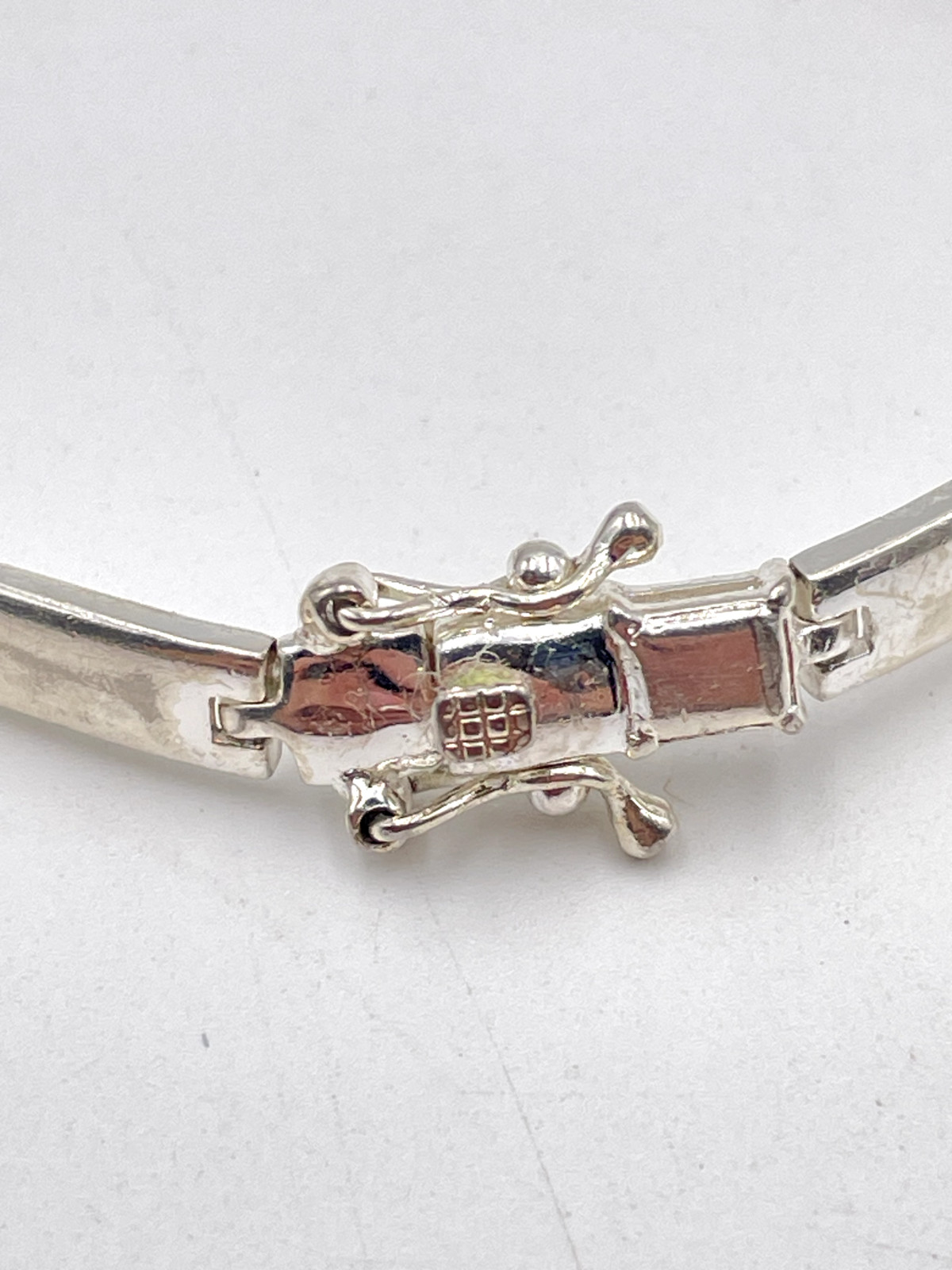 STERLING SILVER 925 MULTICOLOR GEMSTONE 7″ 5 mm Wide BRACELET 10.6g