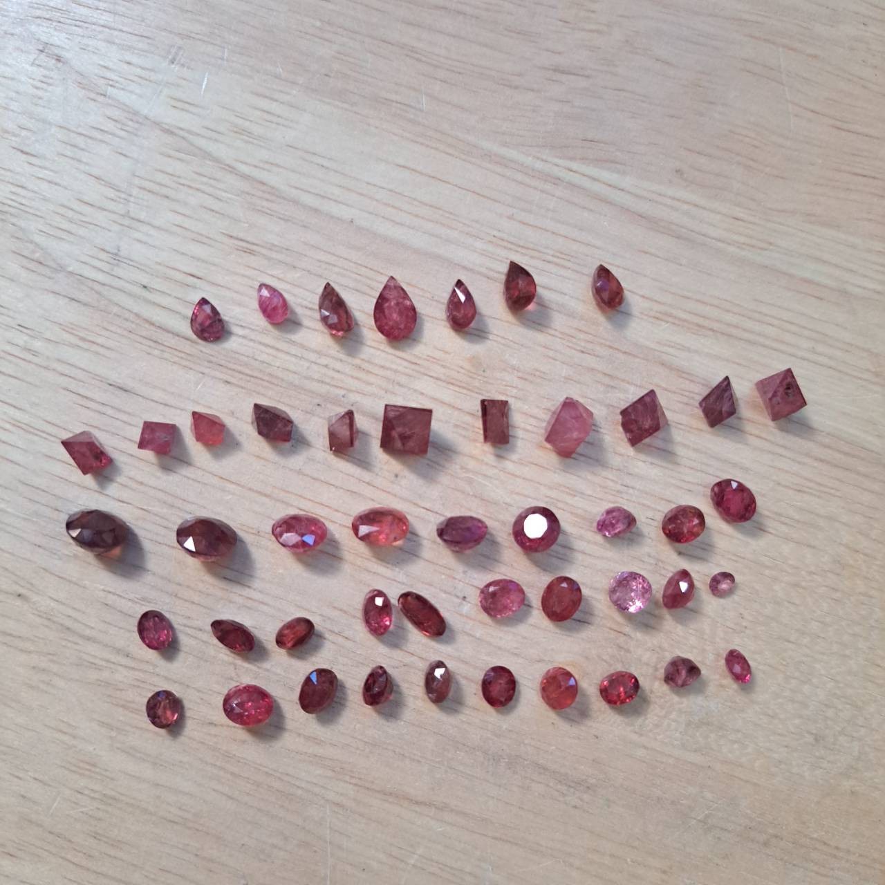 Natural Mogok Pink Spinel Loose Gemstone 41.8ct Lot 47 No Heat Myanmar