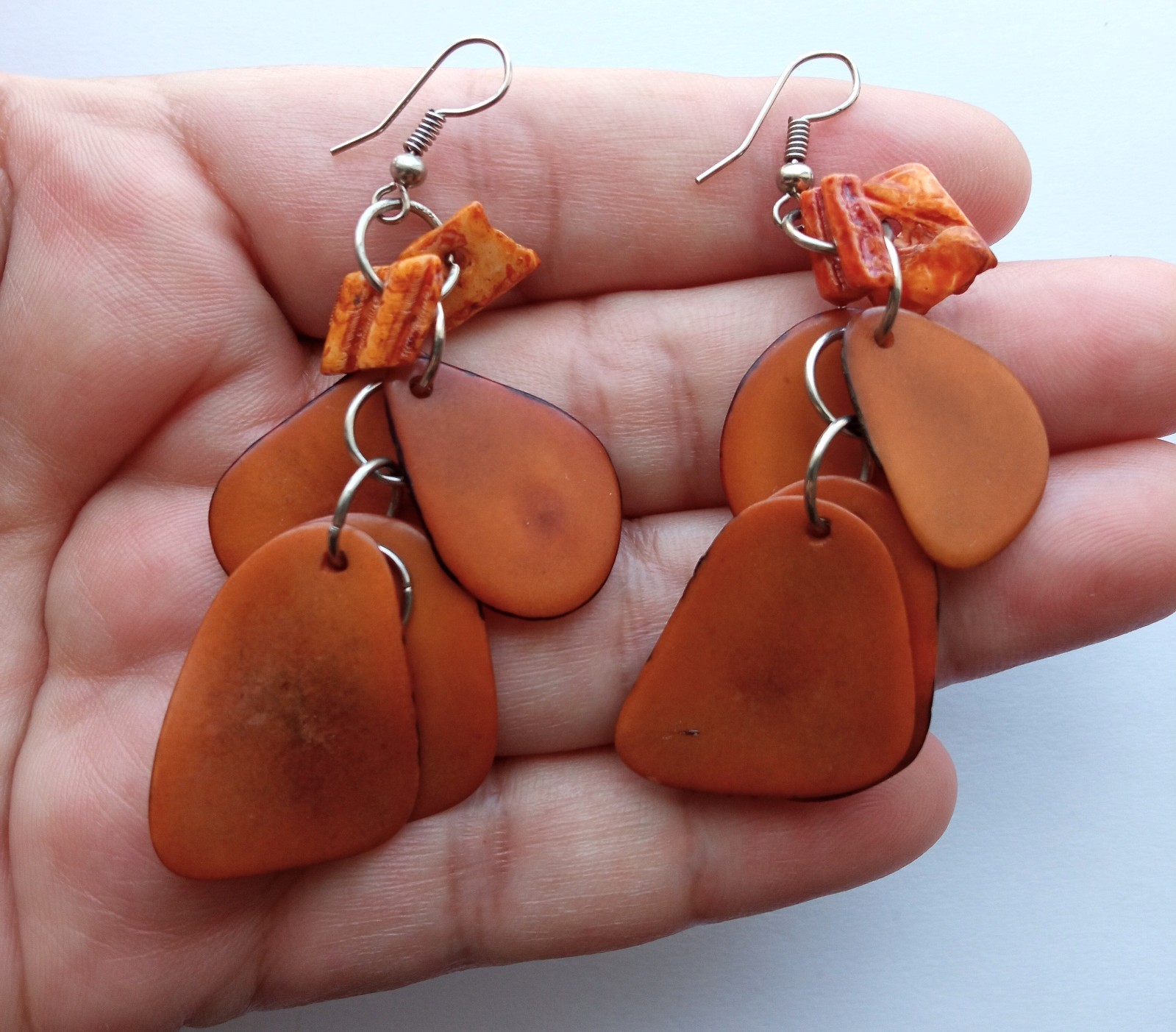 🔥Wholesale 20 Pairs Peruvian Jewelry Amazon Seed Earrings Handmade Boho Style🔥