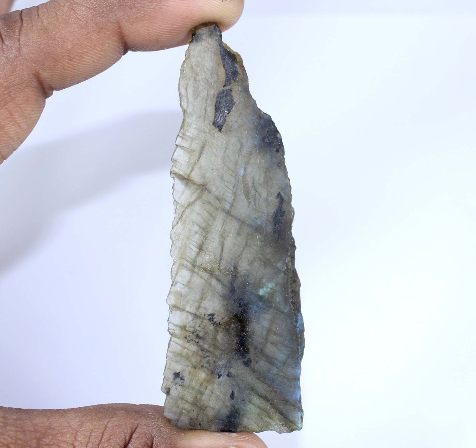 Natural Untreated Madagascar Labradorite 101.60 Ct Gemstone Mineral Slab Rough