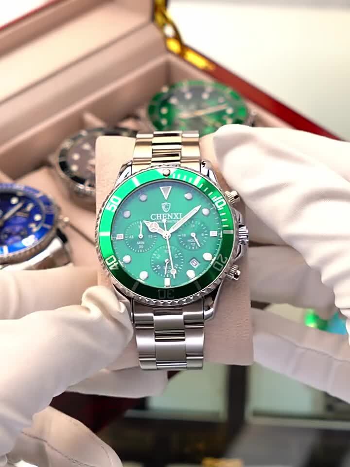 CHENXI Men Quartz Watch Casual Business Male Wristwatch Chronograph Date Watches