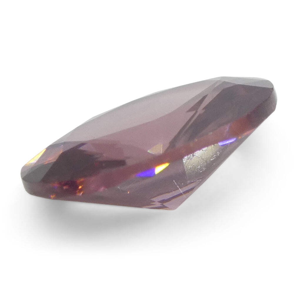 0.95ct Natural Earth Mined Oval Master Brilliant Cut Pink Zircon from Sri Lanka