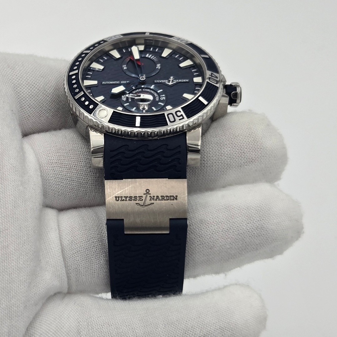 Ulysse Nardin Maxi Marine Diver Titanium Blue Dial 45mm 263-90-3/93