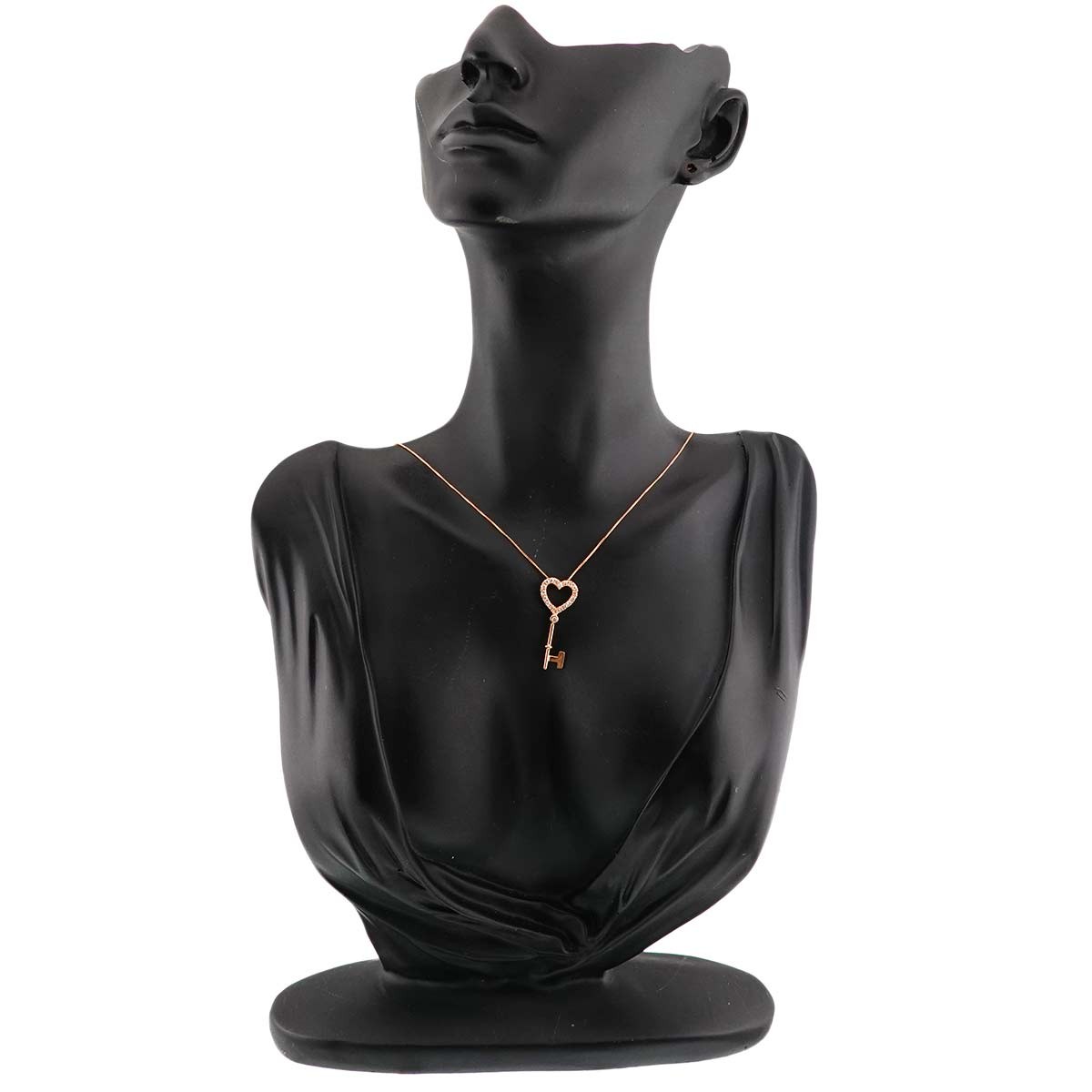 Diamond 0.23ct Necklace 18K K18 PG Pink Gold 90313930