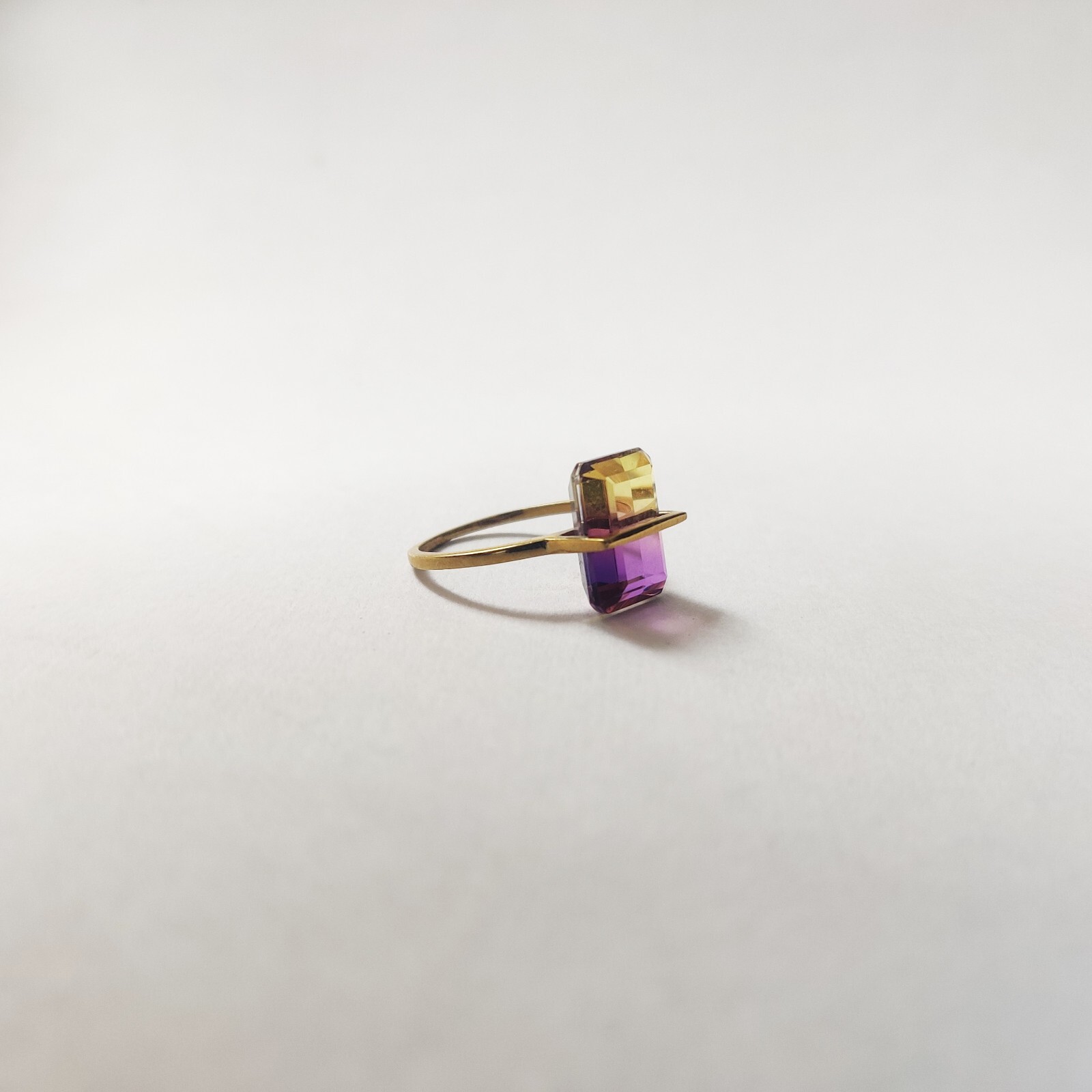 925 Starling Silver Created Amethyst Ring Size 7 Handmade Art And Deco Victorian