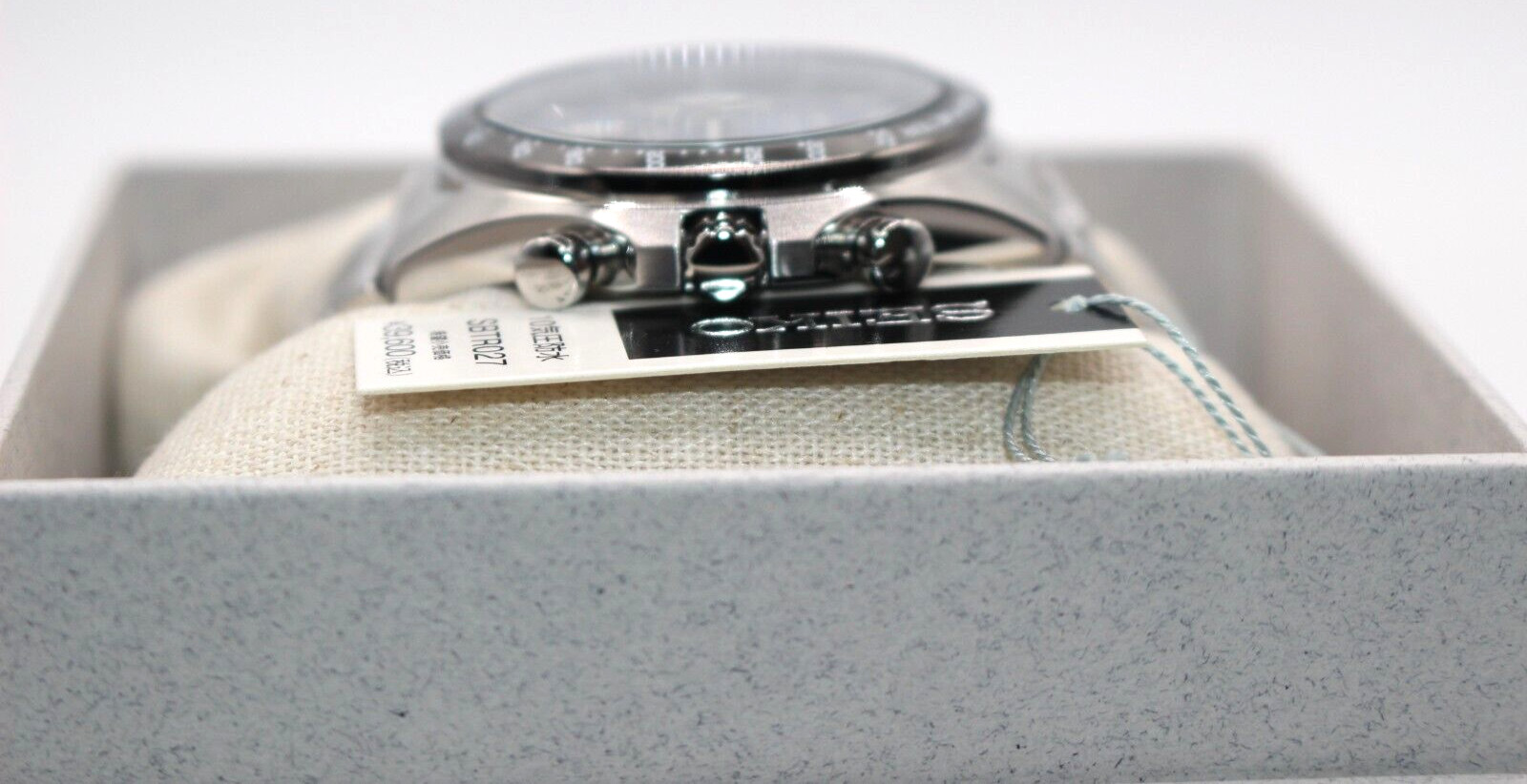 SEIKO Spirit SBTR027 Chronograph Quartz Men’s Watch Stainless Steel Authentic