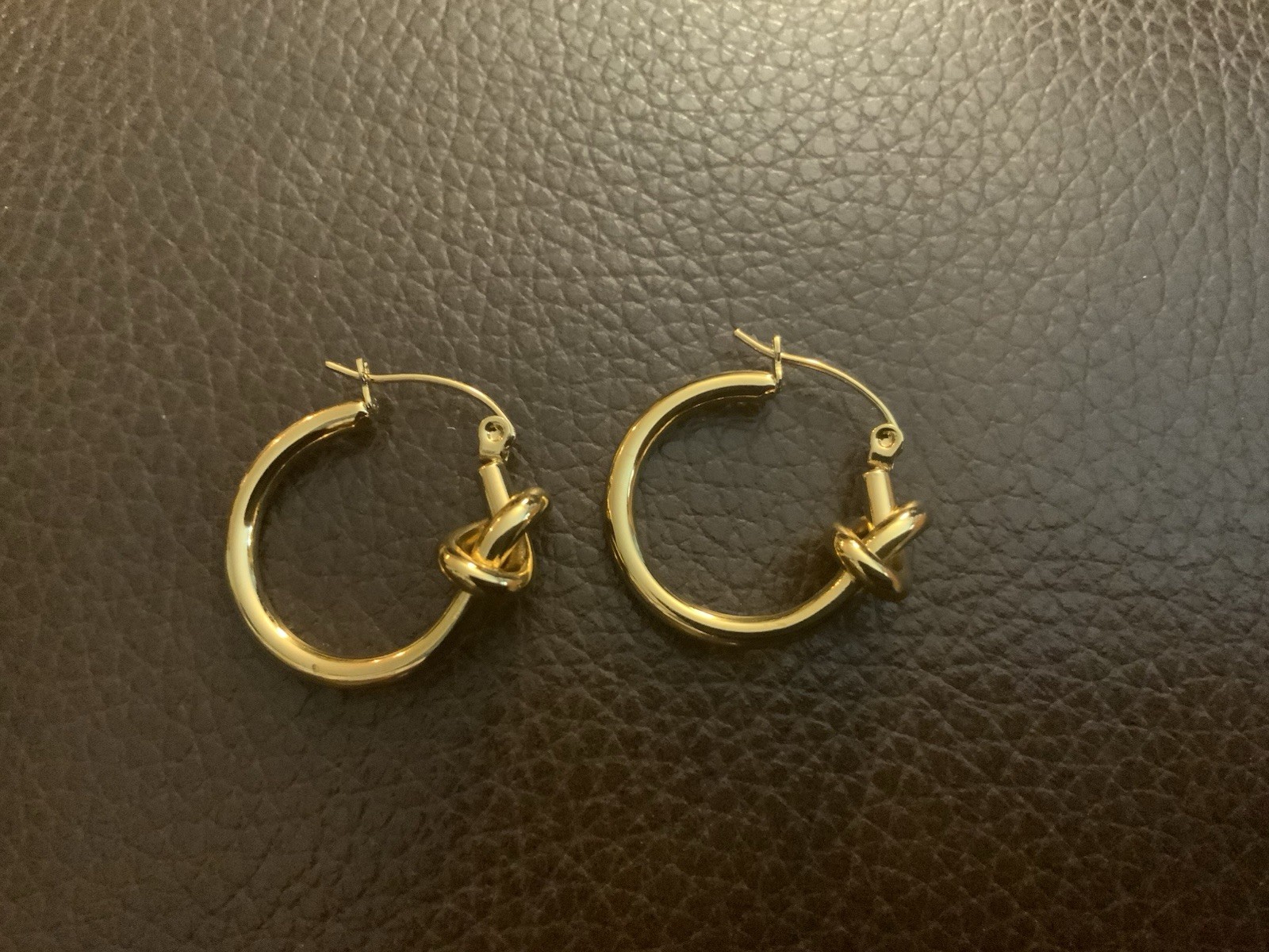 Knot Hoop Earrings Missoma Boho Geometric Chunky Minimalist Statement Y2K