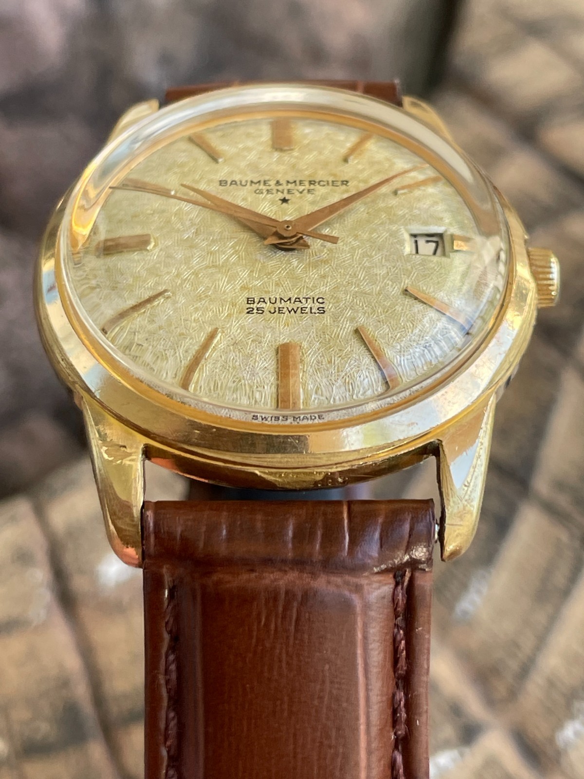 Vintage Baume & Mercier Geneve Baumatic Automatic Felsa 692 – Just Serviced!