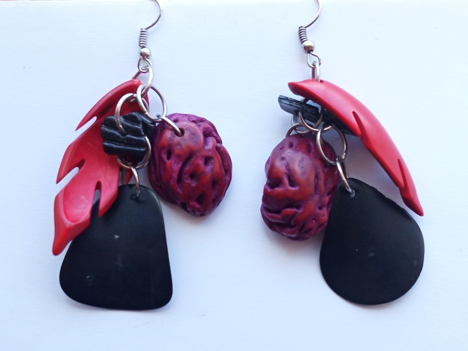 🔥Wholesale 20 Pairs Peruvian Jewelry Amazon Seed Earrings Handmade Boho Style🔥