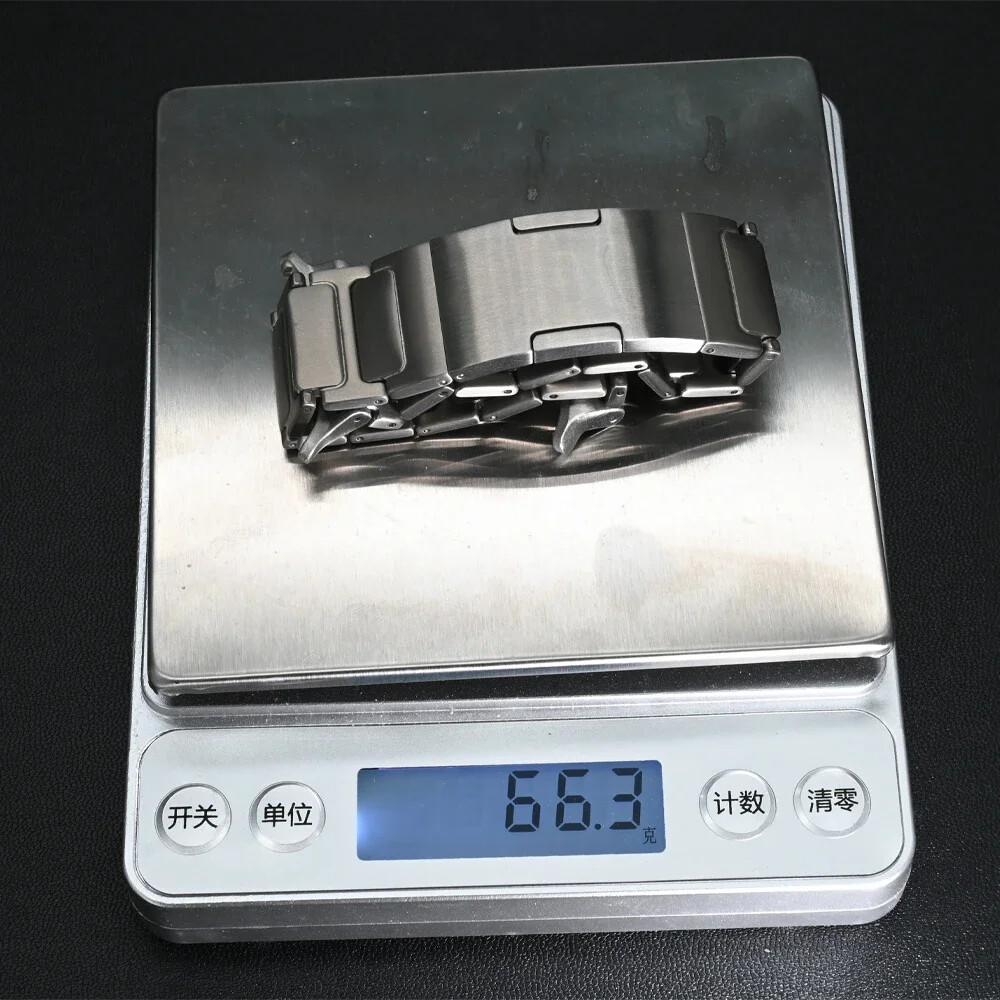No Gaps Metal Strap Link Bracelet Titanium Band for Samsung Watch 7 Ultra 47mm