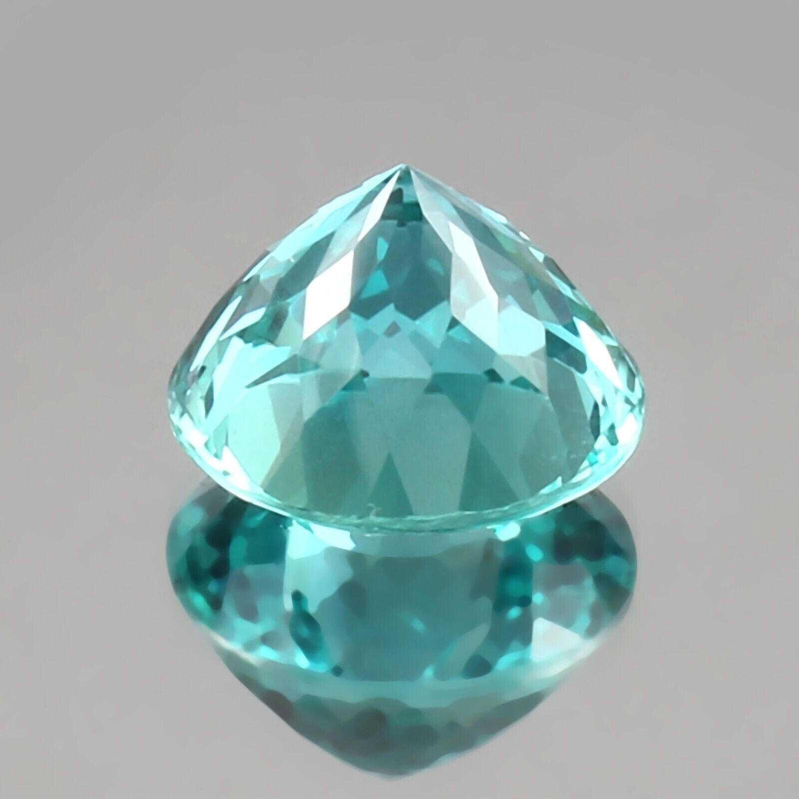 Certified 12.5 Ct Natural Ceylon Blue-Green Sapphire Round Cut Loose Gemstone