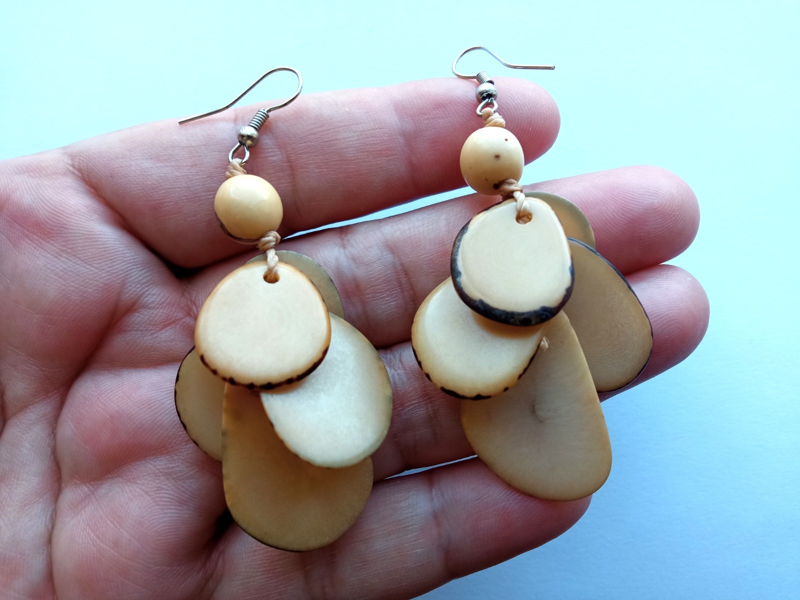 ✨Wholesale 20 Pairs Peruvian Jewelry Amazon Seed Earrings Handmade Boho Style✨