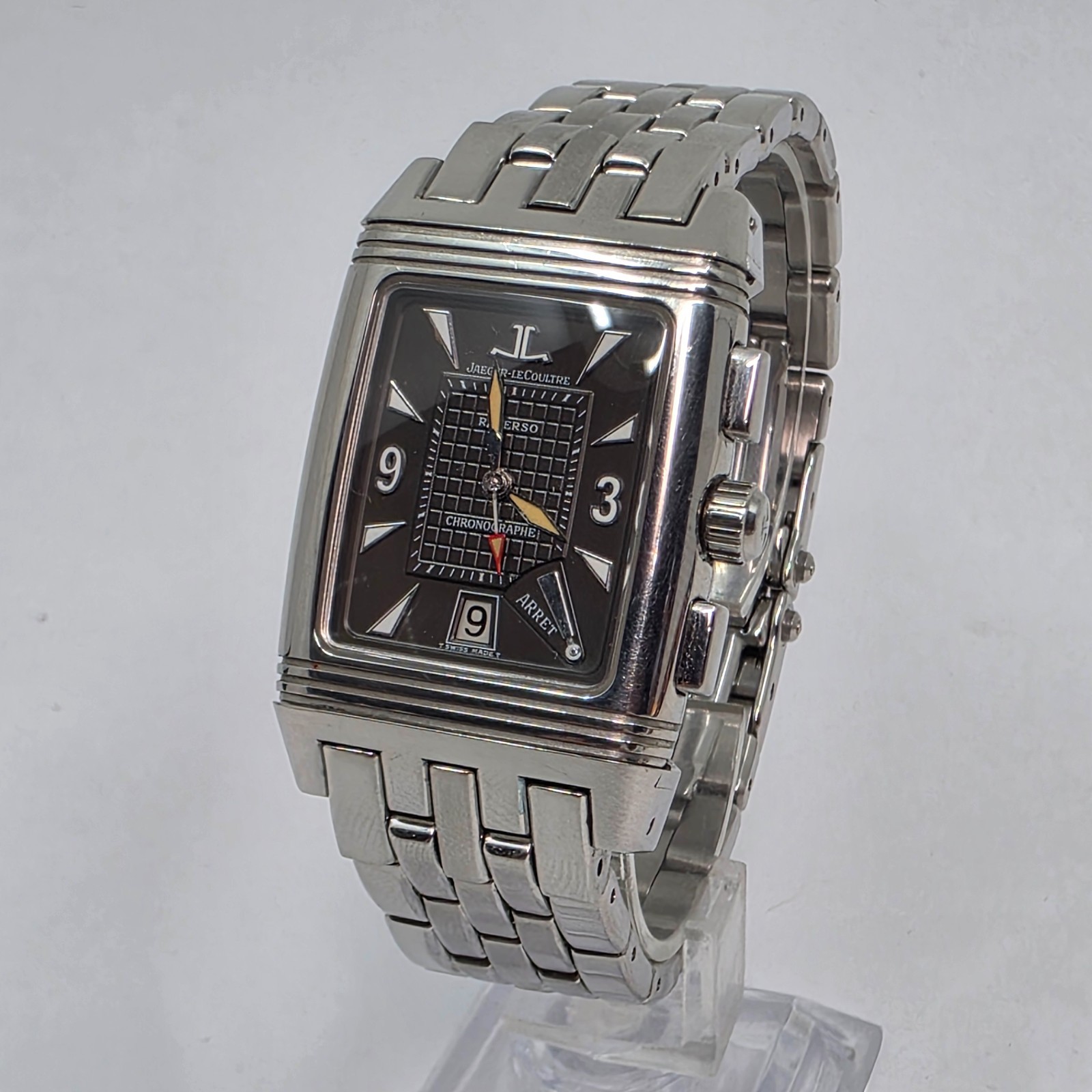 Jaeger Le Coultre Reverso “Grand Sport” 295.8.59 Stainless Steel Men’s Watch