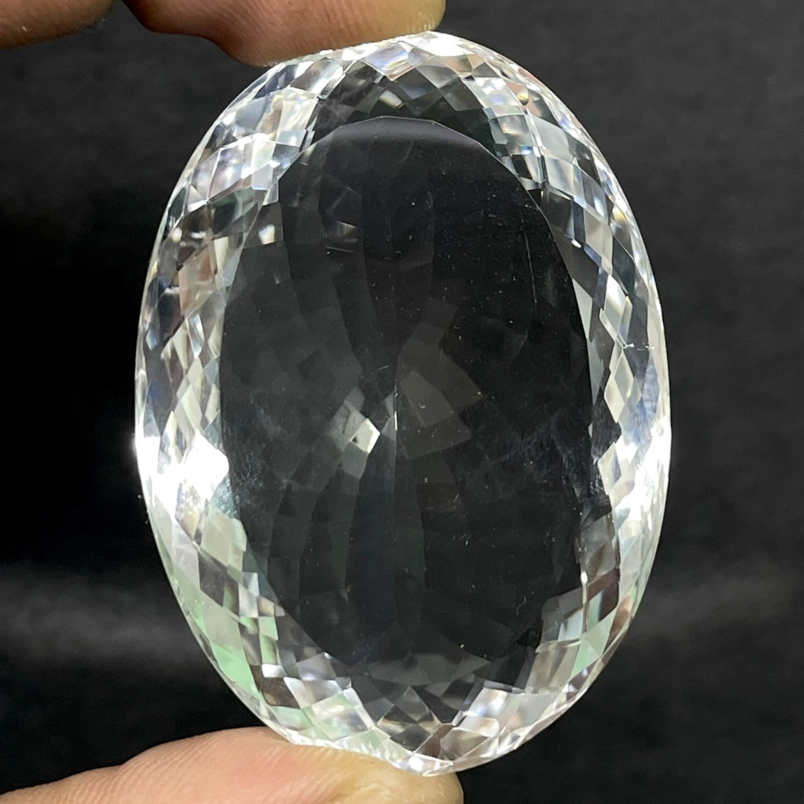 202.16 Cts Certified Natural White Crystal Quartz Loose Pendant Size Gemstone