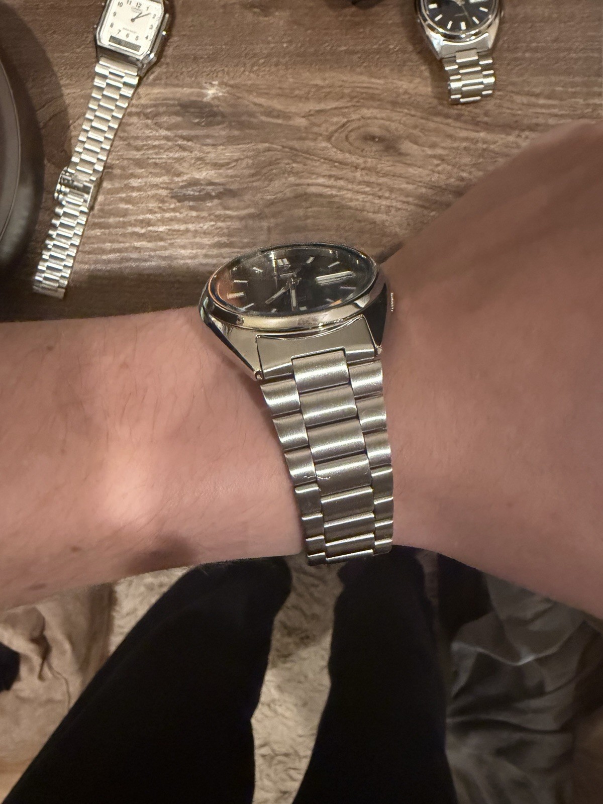 Seiko 5 Sports Men’s Black Watch – SNK361