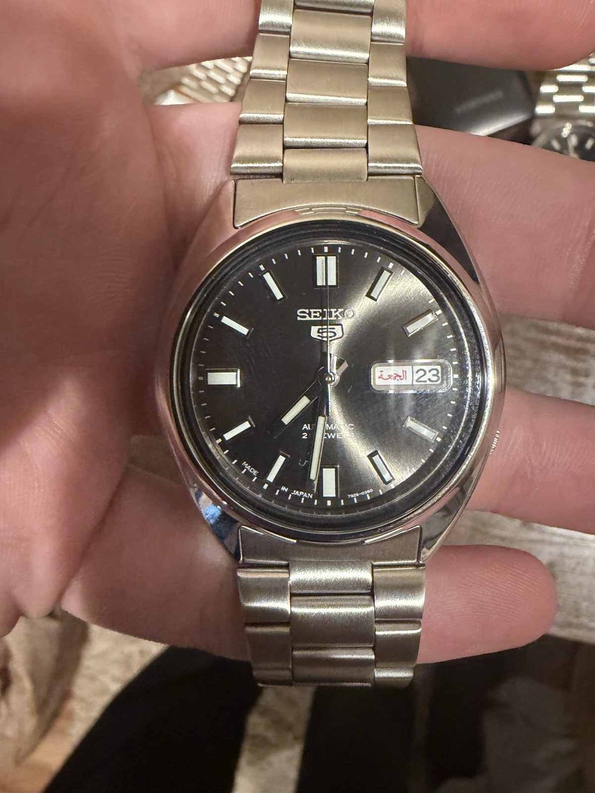 Seiko 5 Sports Men’s Black Watch – SNK361