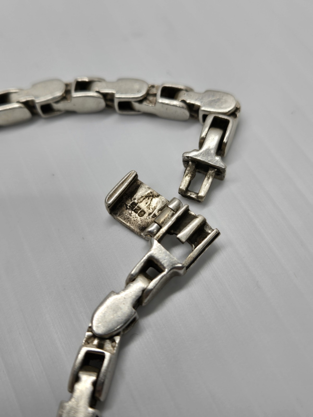 Sterling Silver Mens Heavy Link Bracelet | .925 | 9″ | 44.6 Grams | 5.7mm