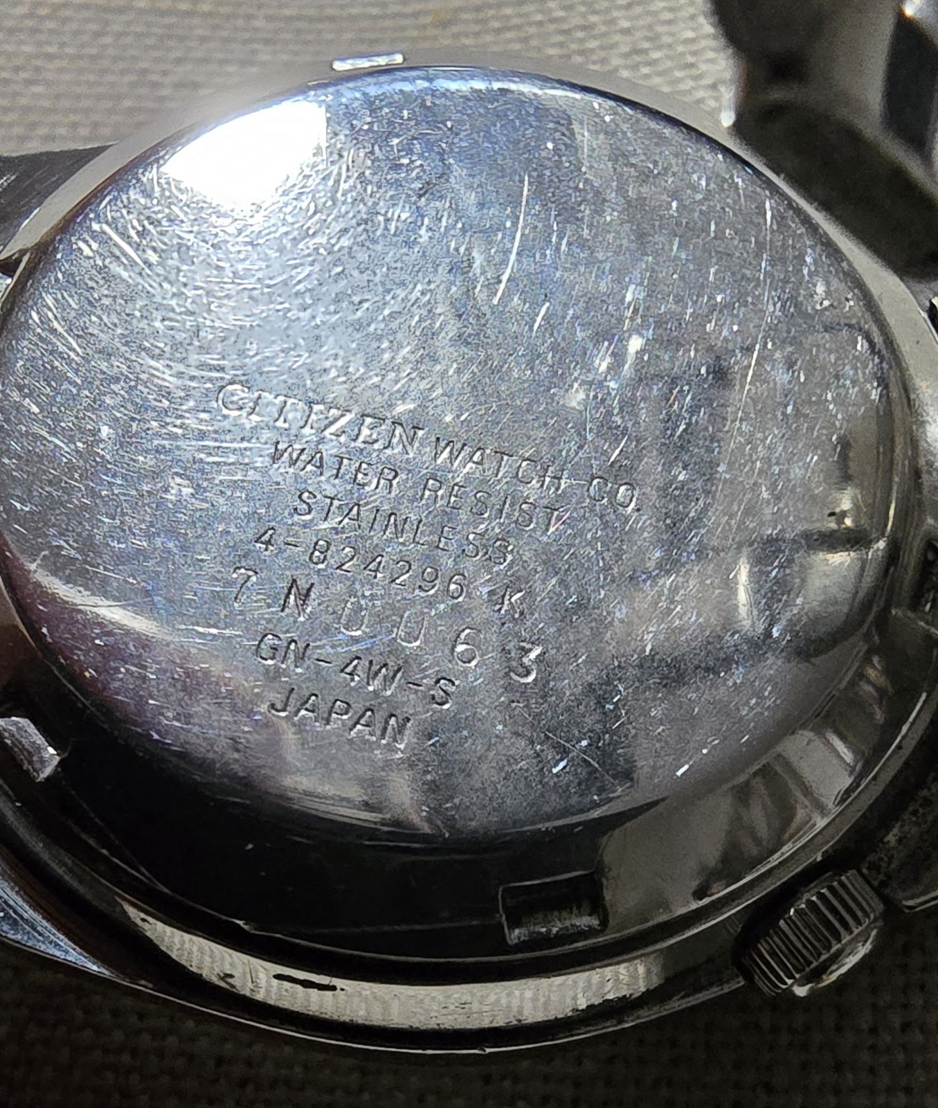 Citizen Automatic 21 Jewels Day Date Silver Dial Men’s Watch GN-4W-S Runs