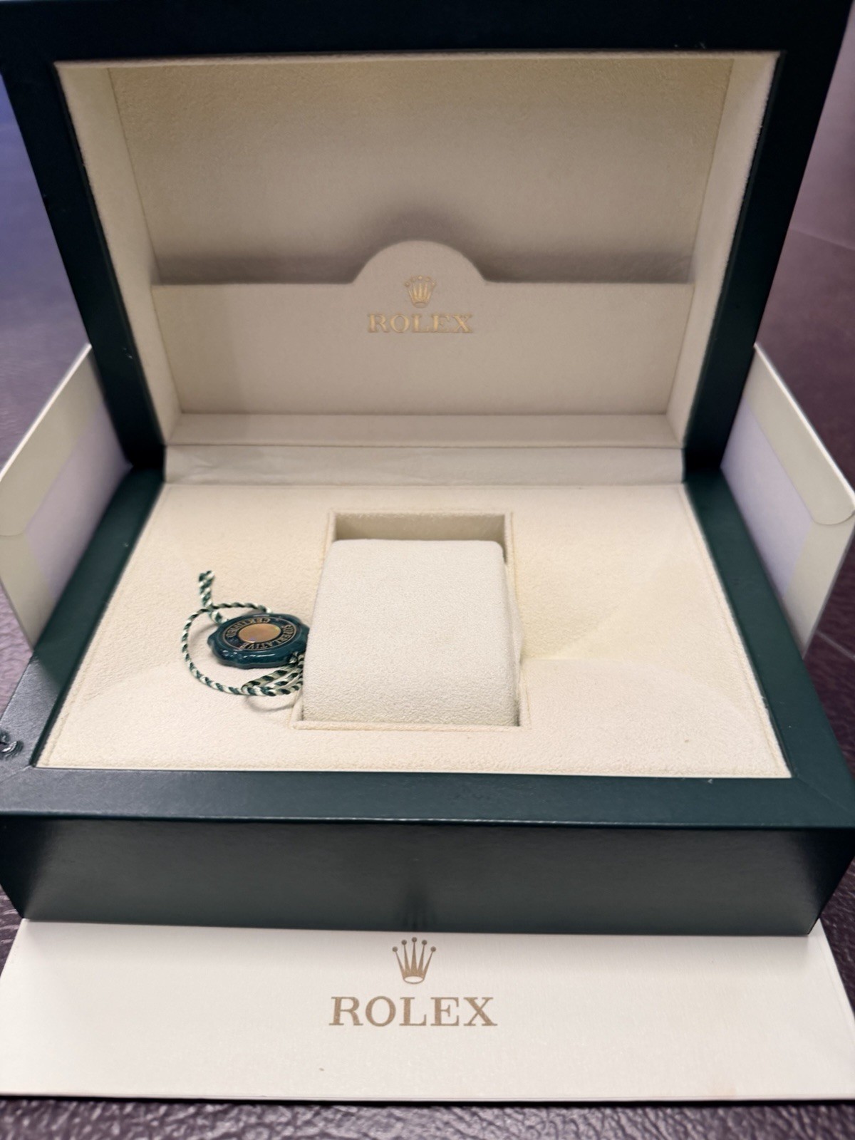 Rolex 31.00.04 Wristwatch Storage Box (Green)
