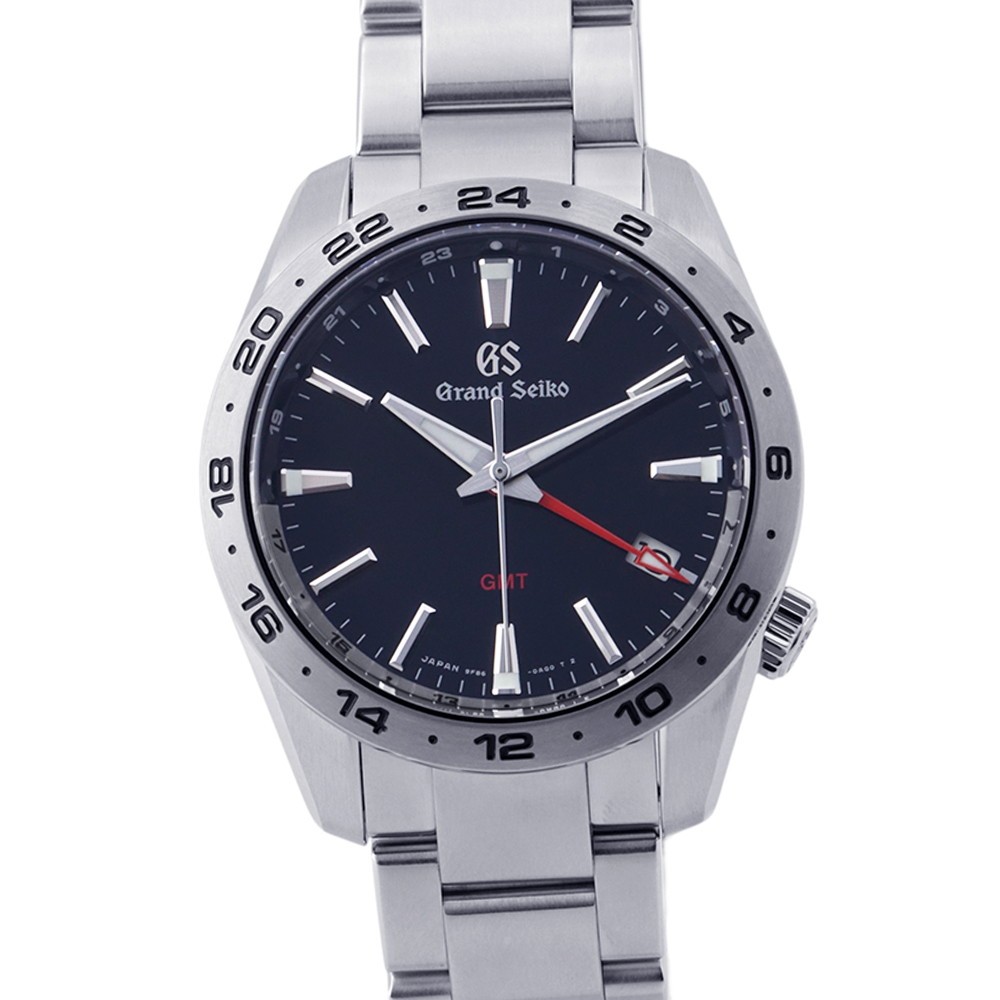 SEIKO Grand Seiko Sports Collection GMT 39mm Stainless Steel Navy Dial SBGN029