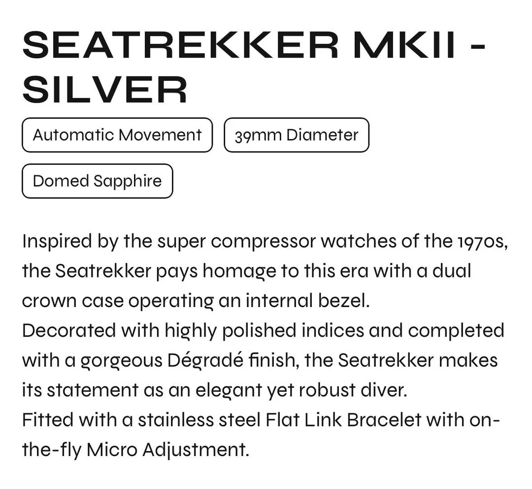 Beaufort Seatrekker MKII – Pristine Full Set – 2 year warranty dated 12/11/25