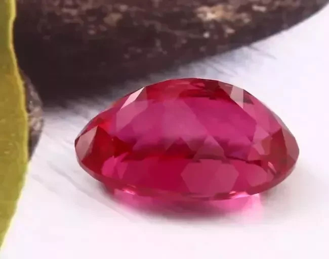 9.44 Ct+ Certified Unheated Myanmar Burma Pink Ruby Oval Cut Loose Gemstone AAA+