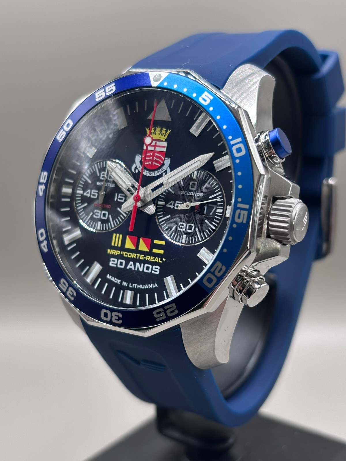 Vostok Europe “NRP” Corte Real Limited Special Edition Silicon Strap Watch
