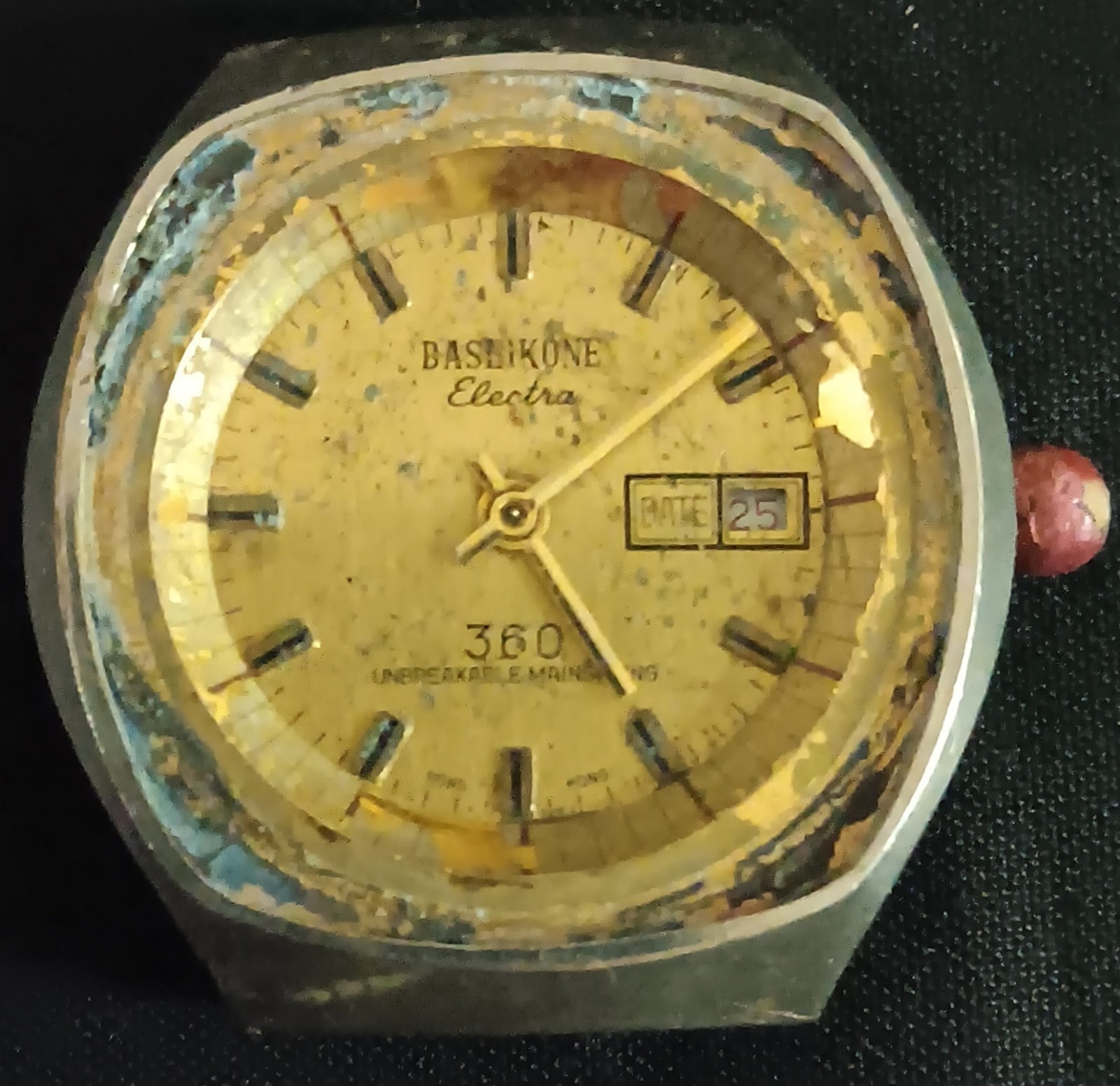 Ele watch lot 9 Vintage Watches Automatic Lucerne Stellaris Timex Electric Parts