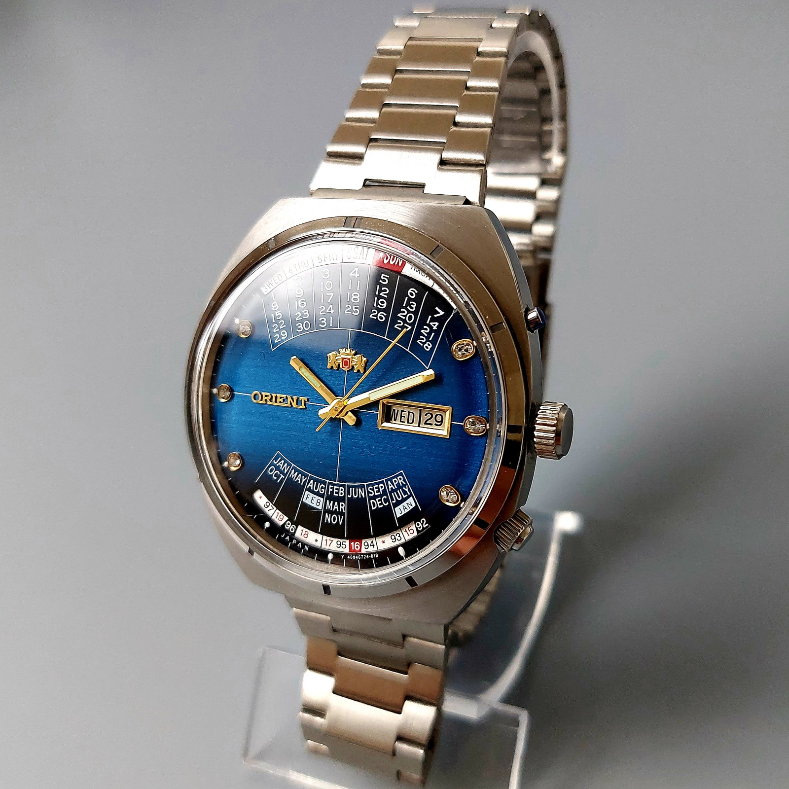 Japanese Automatic Men’s Watch Orient College Perpetual Multi Year Calendar