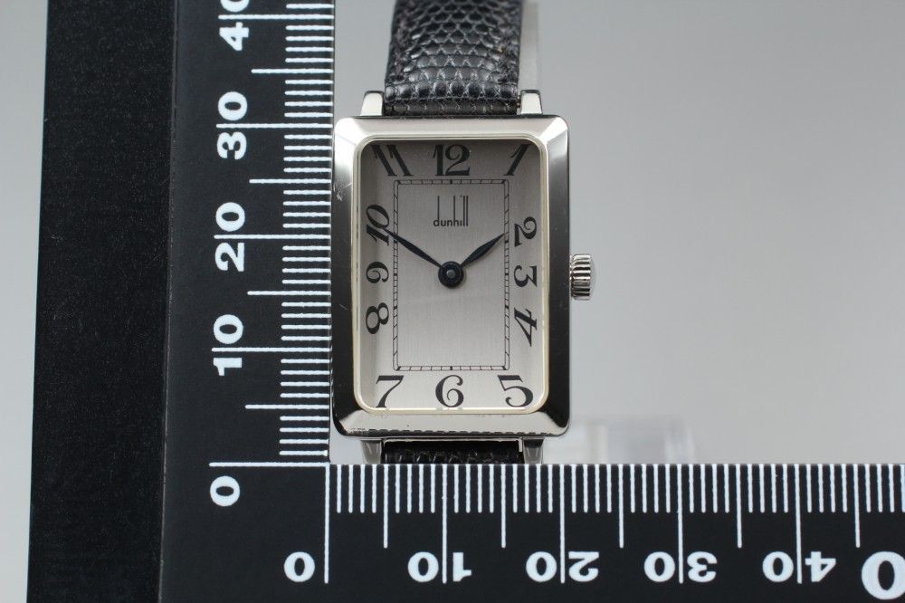 Working item Dunhill Centenary Curvex silver silver bracelet with original box m