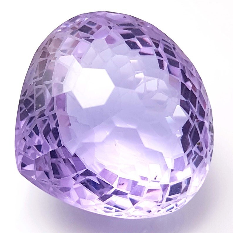 Pear Cut Kunzite 96.99 CT Natural Purple-Pink Color Loose Gemstone Faceted