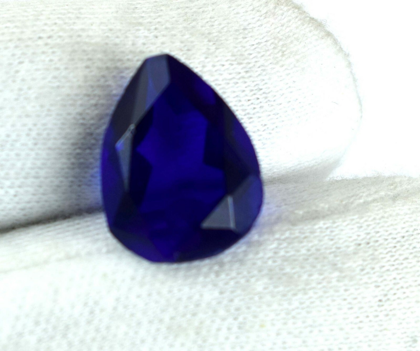 7 Ct London Blue Topaz Pear Cut Loose Gemstone AD451 Discount Sale
