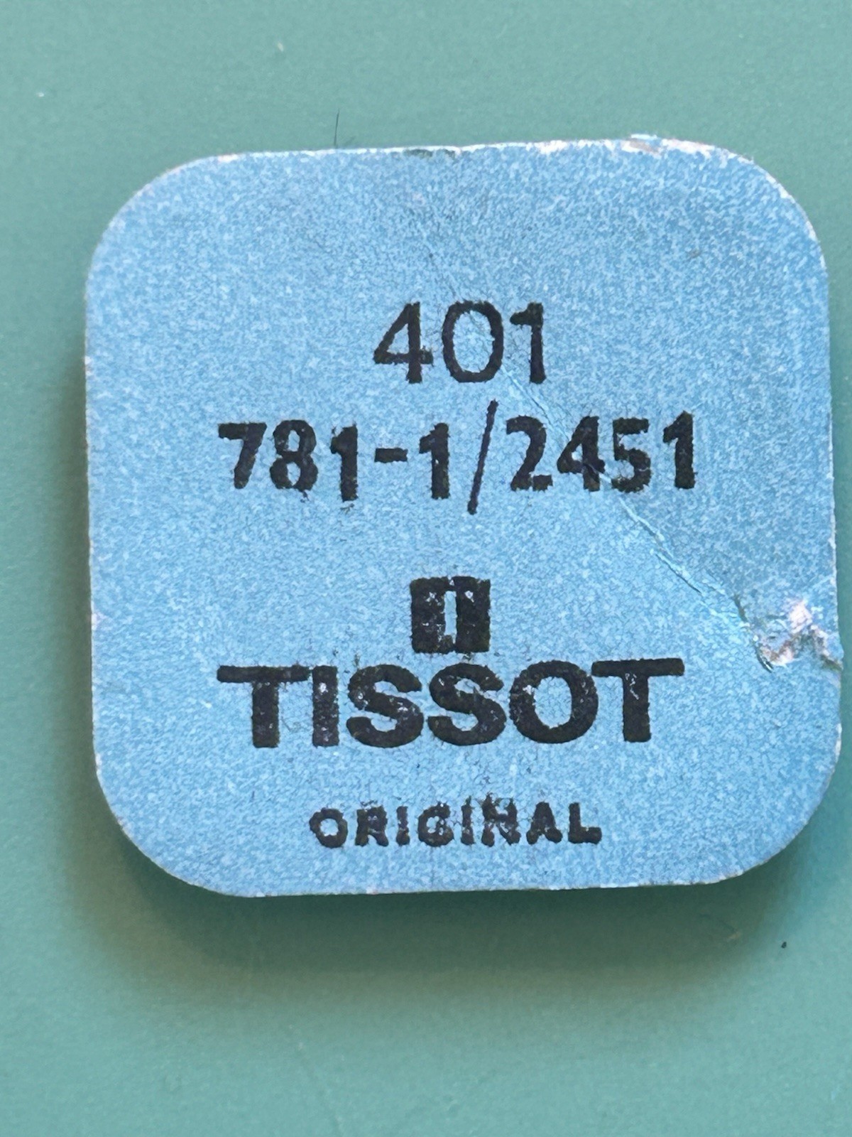 Tissot – Cal 781-1 / 2451 – Stem – Part 401 – NOS – Original Blister Pack