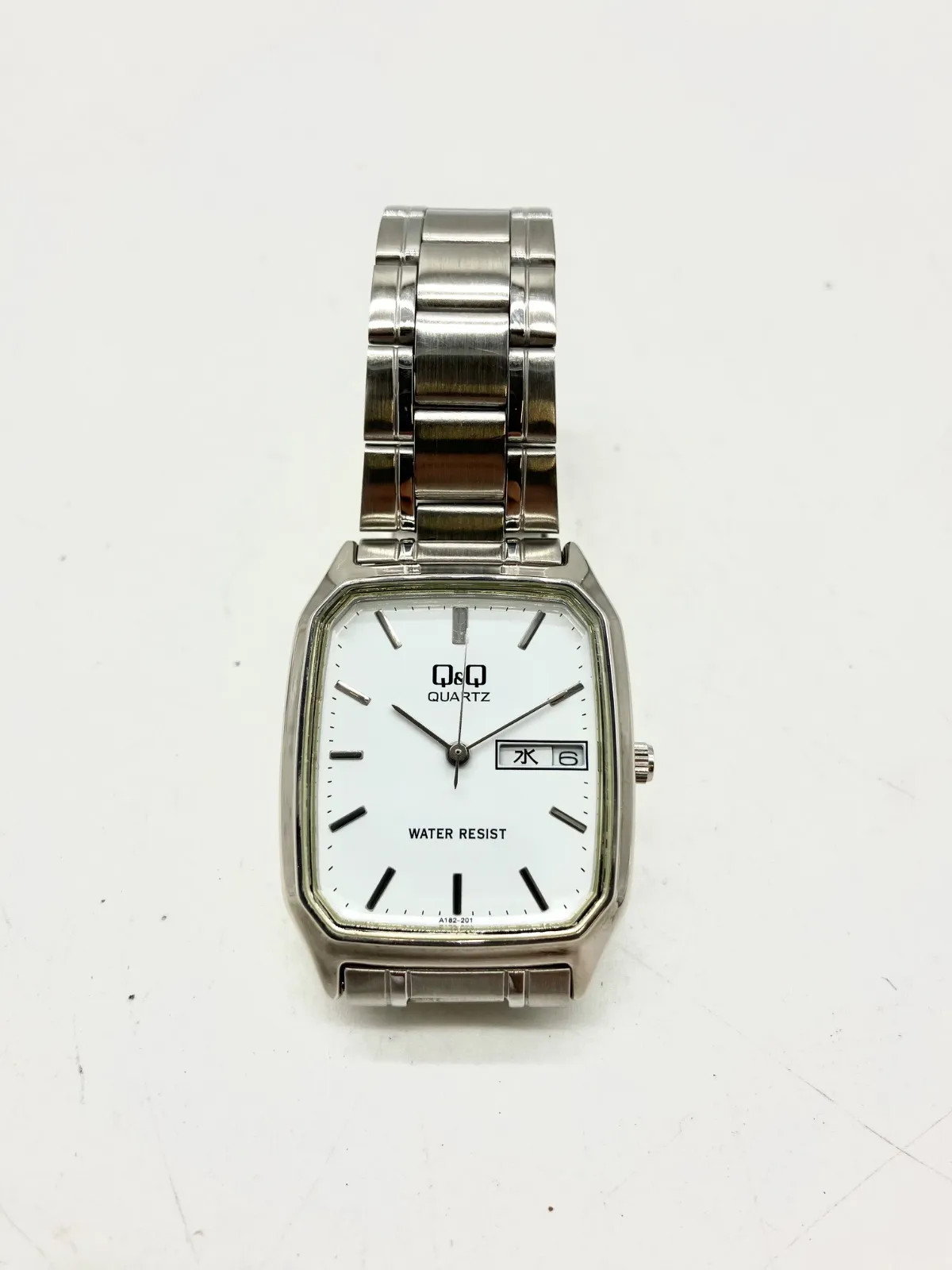 UA838 [Great Deal] CITIZEN Watch Q&Q White Dial