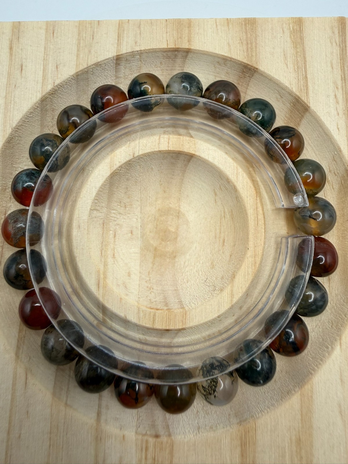 Natural Moss Agate – 8mm – A12-1710/A12-171/A12-1712/A12-1713/A12-1714