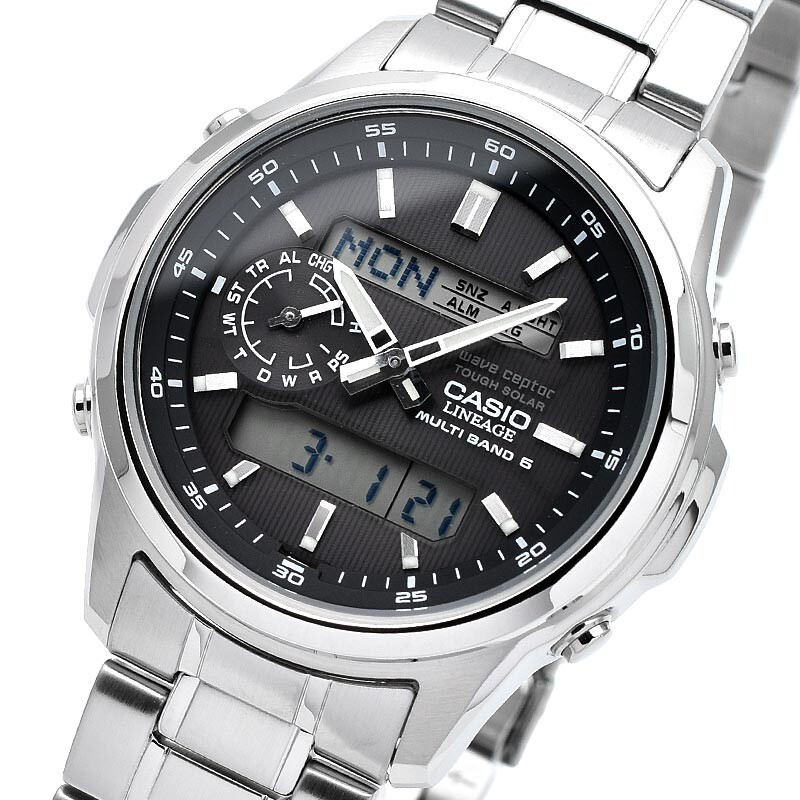 CASIO LINEAGE LCW-M300D-1AJF Solar Atomic Radio Analog Digital Men Watch New