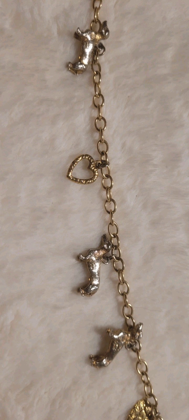 Sterling Silver Dachshund Charms by Rembrandt RQC On M&S Bracelet
