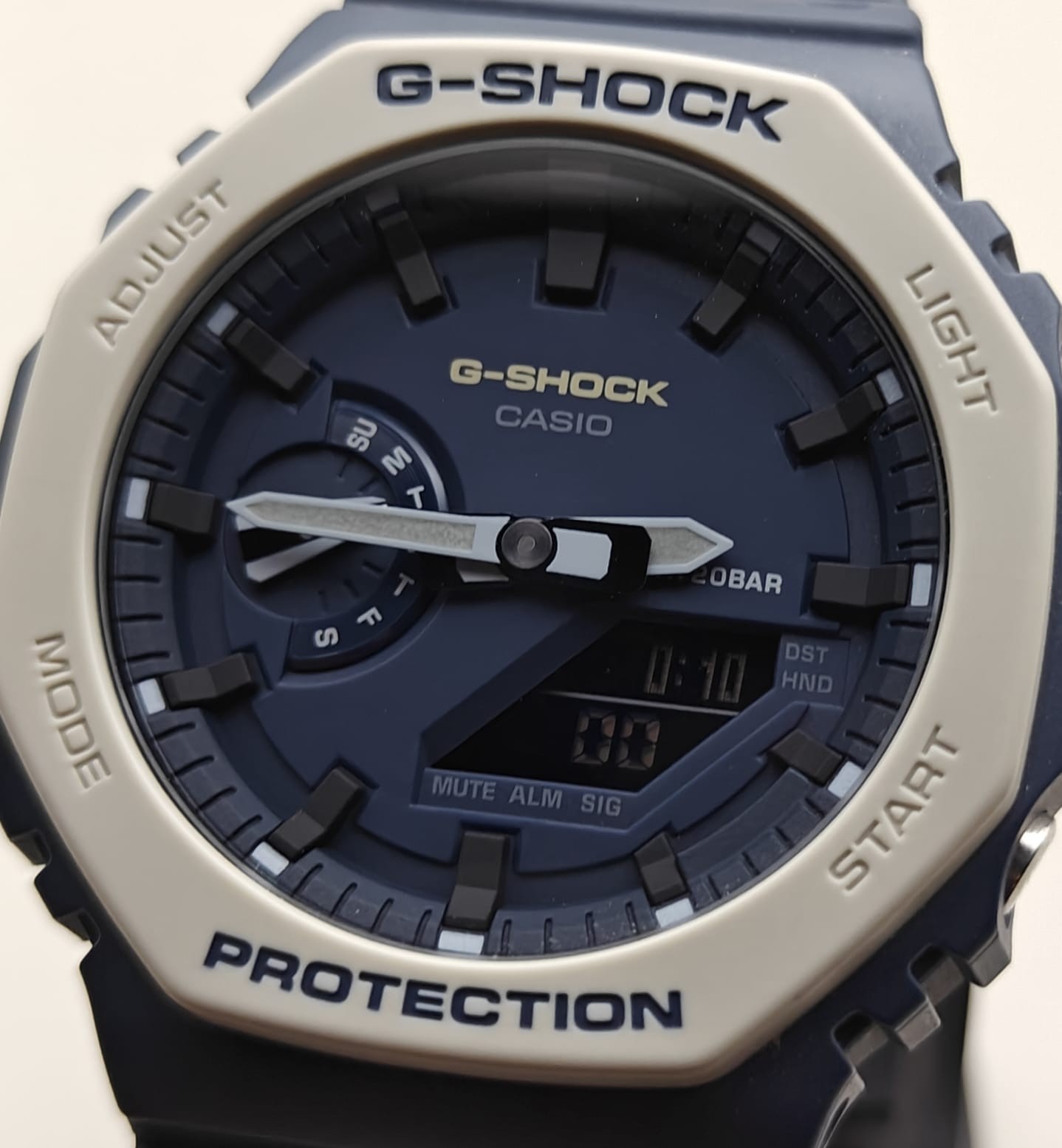 Casio G-Shock Casioak Ga2110et Blue Digital Watch Rare Earth Tone Color 45.4mm