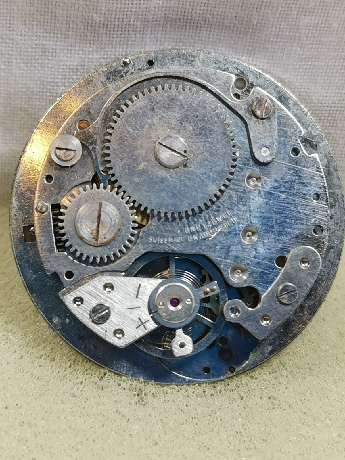 Baumgartner 866 15J Cal. BG 866 Swiss Wristwatch Movement Repair/Parts
