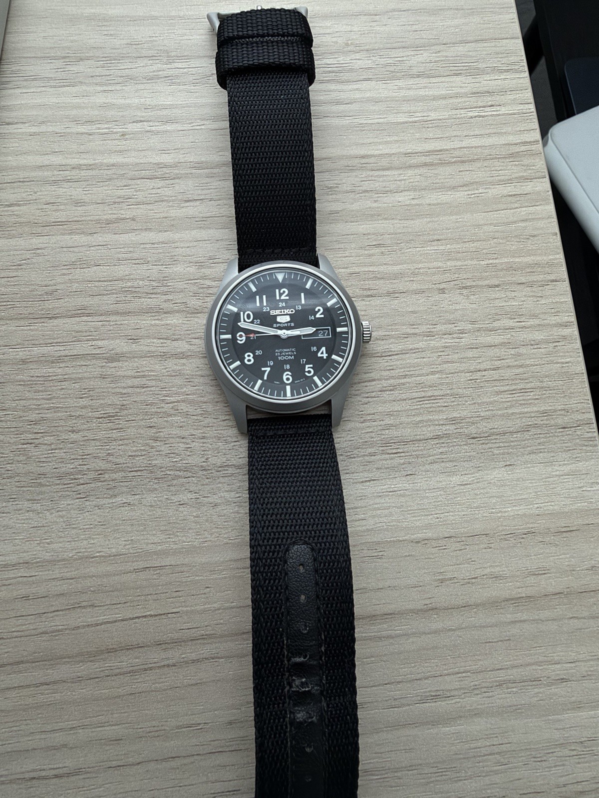 Seiko Men’s 5 Automatic Watch SNZG15K1