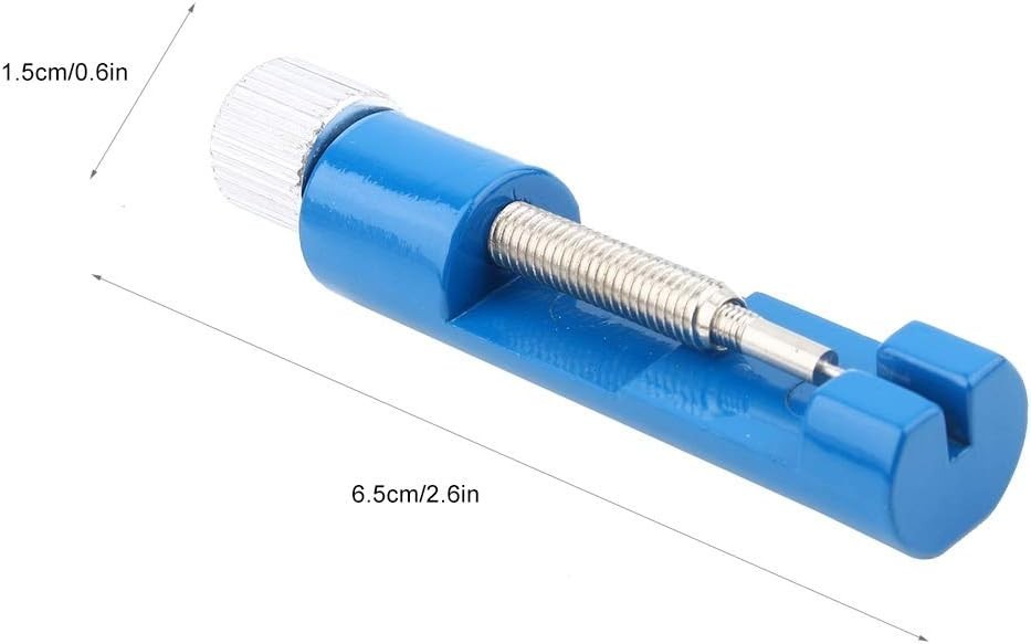 Professional Watch Link Removal Kit with 10 Spare Pins for Easy Resizing