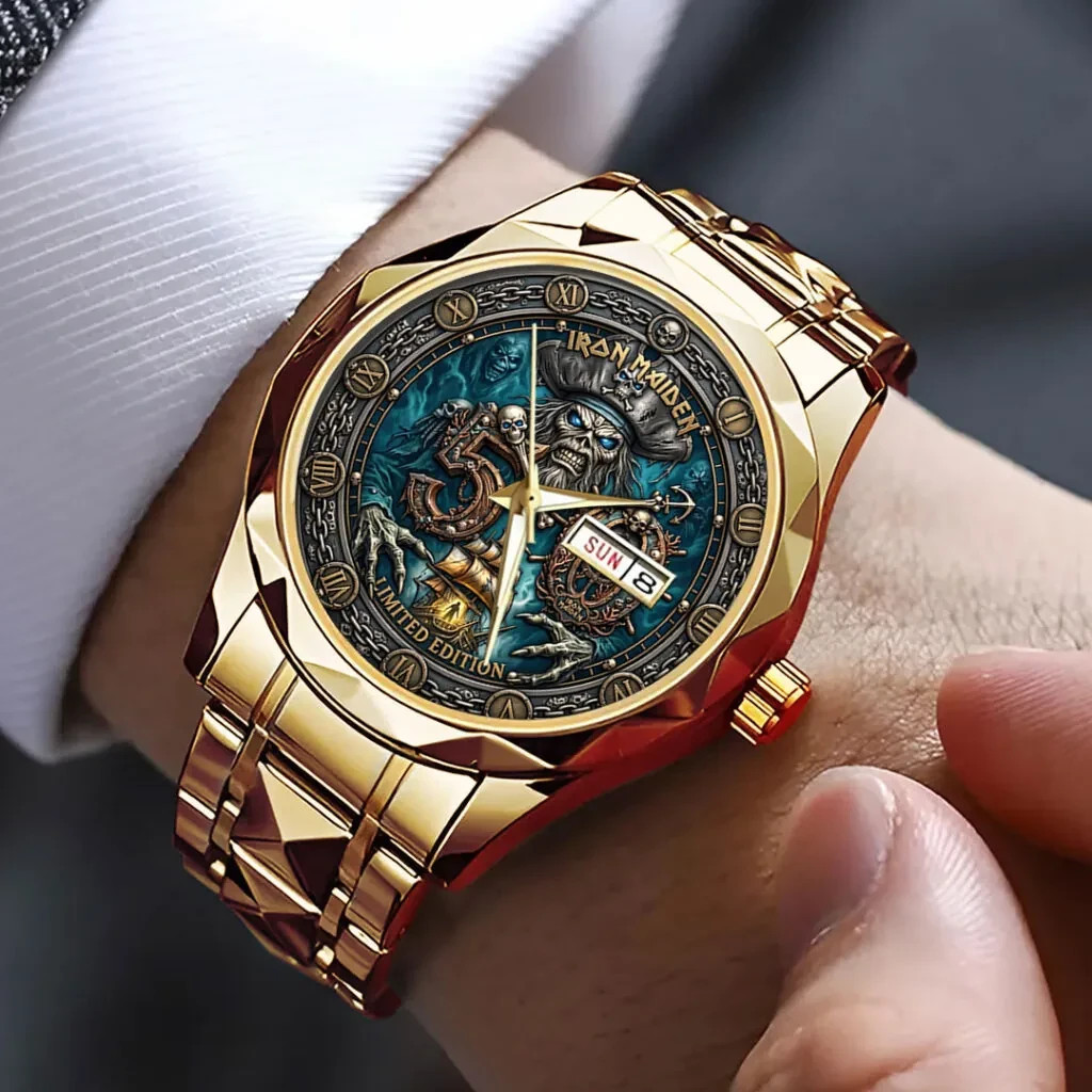 Iron Maiden 50th Anniversary Alloy Luxury Quartz Watch