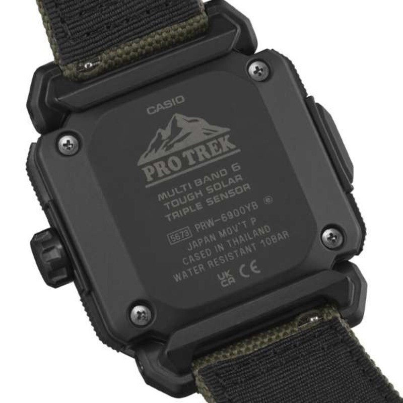 Casio Pro-Trek PRW-6900YB-3JF Solar Radio-Control Climber Line Quartz Watch New