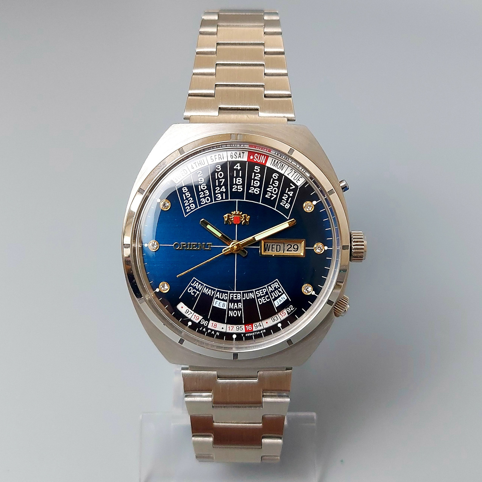 Japanese Automatic Men’s Watch Orient College Perpetual Multi Year Calendar
