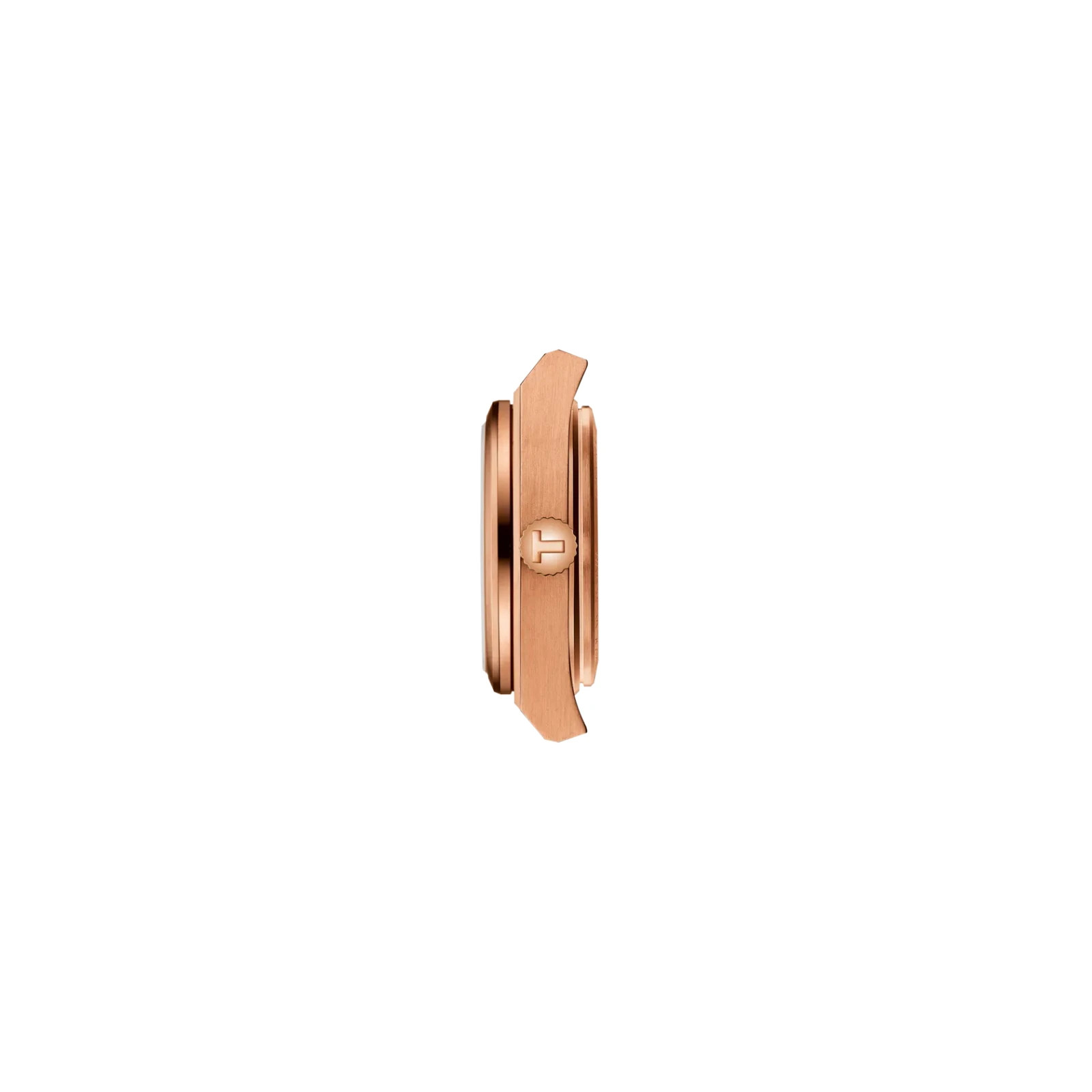 Tissot PRX 25mm Diamond Accented Dial Carnation Gold Ladies Watch T1370103350600