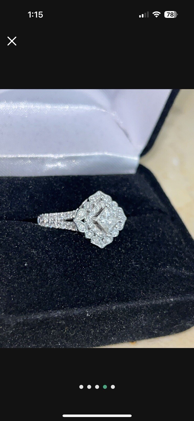 Beautiful Kay Jewelers Diamond Engagement Ring 2ct Of Diamonds Brand New Size 7