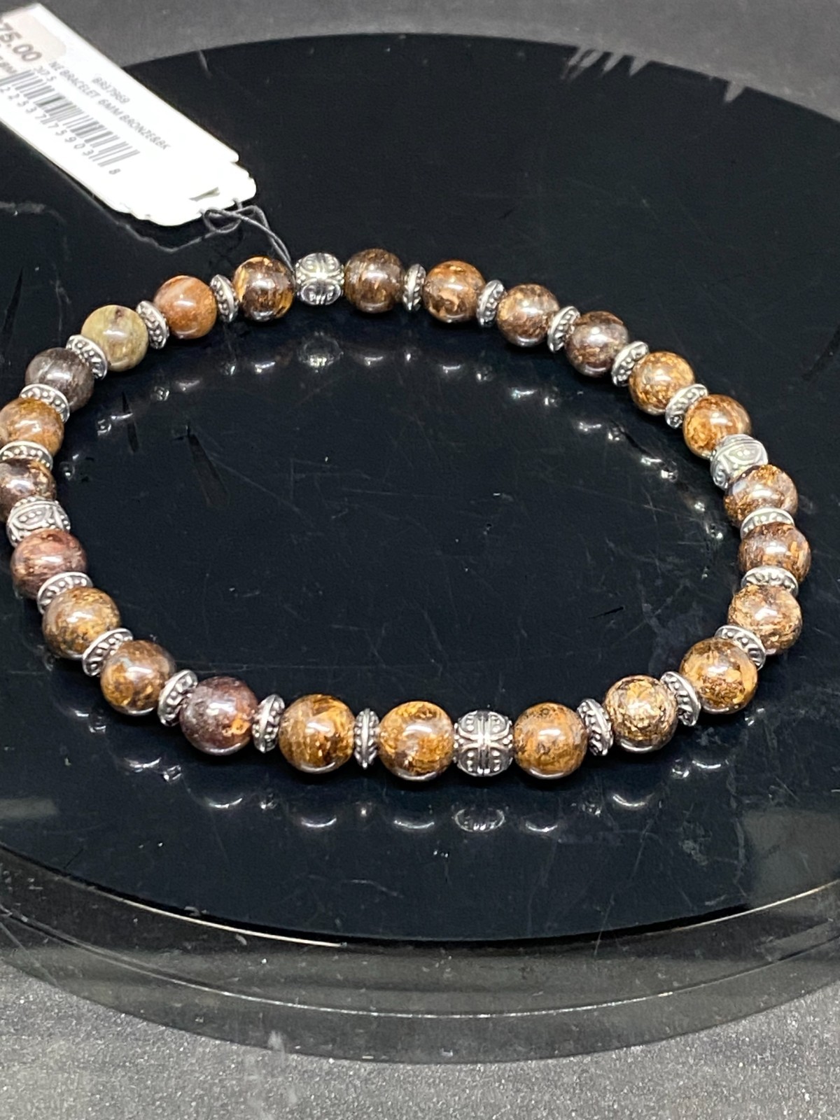 Bronze Stainless Steel Bracelet 6mm