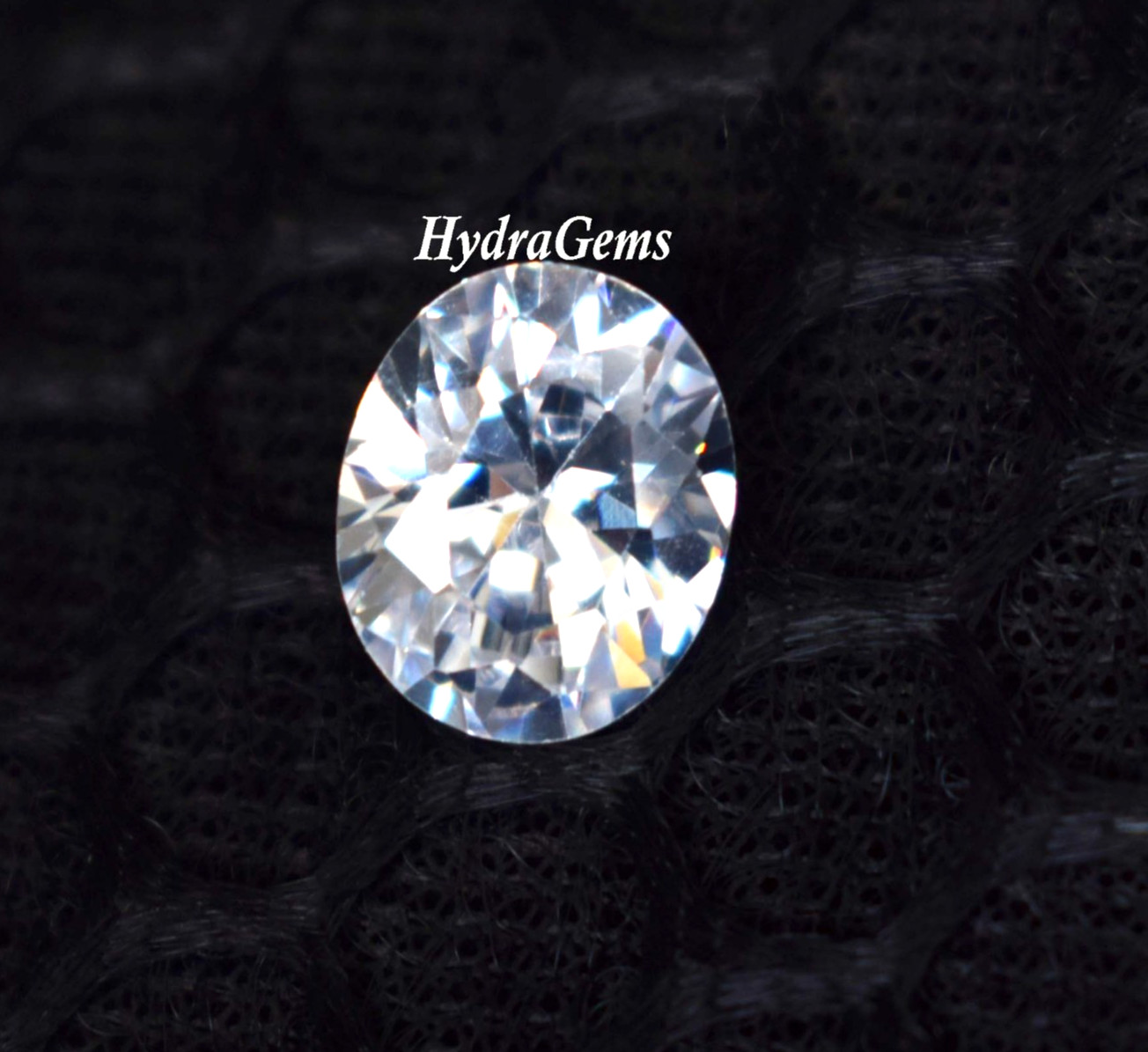 5.80 Ct Apx. Natural White Sapphire Oval Cut Loose Gemstone for Jewelry Making